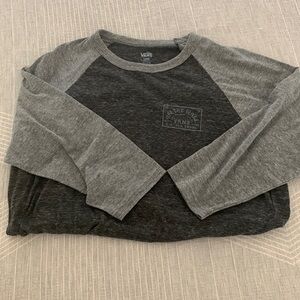 Mens Vans 3/4 sleeve shirt - large
